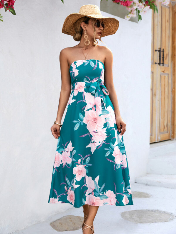 Women's Tube Top Long Dress - Image 2